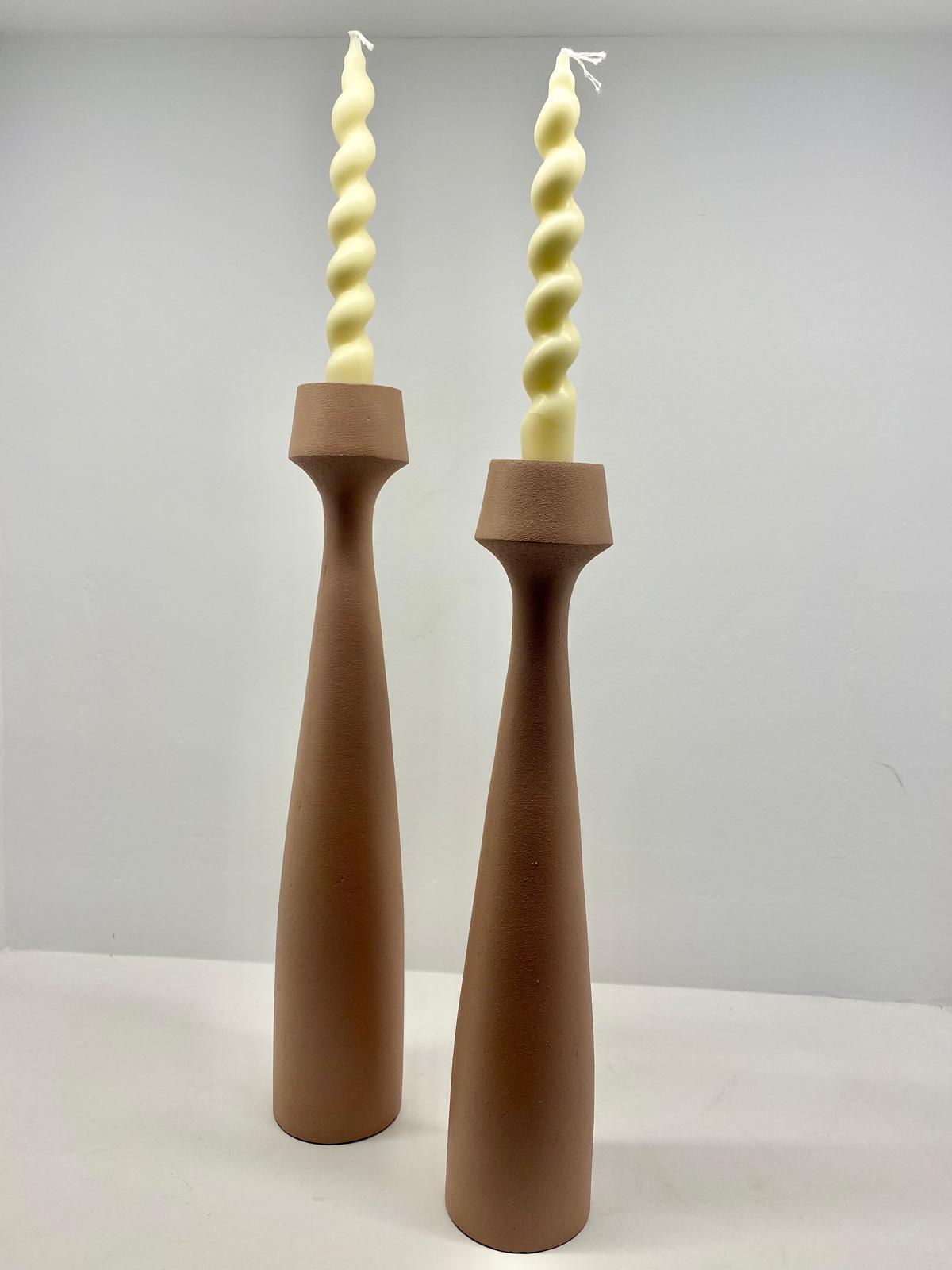 Candelabro de aluminio fundido