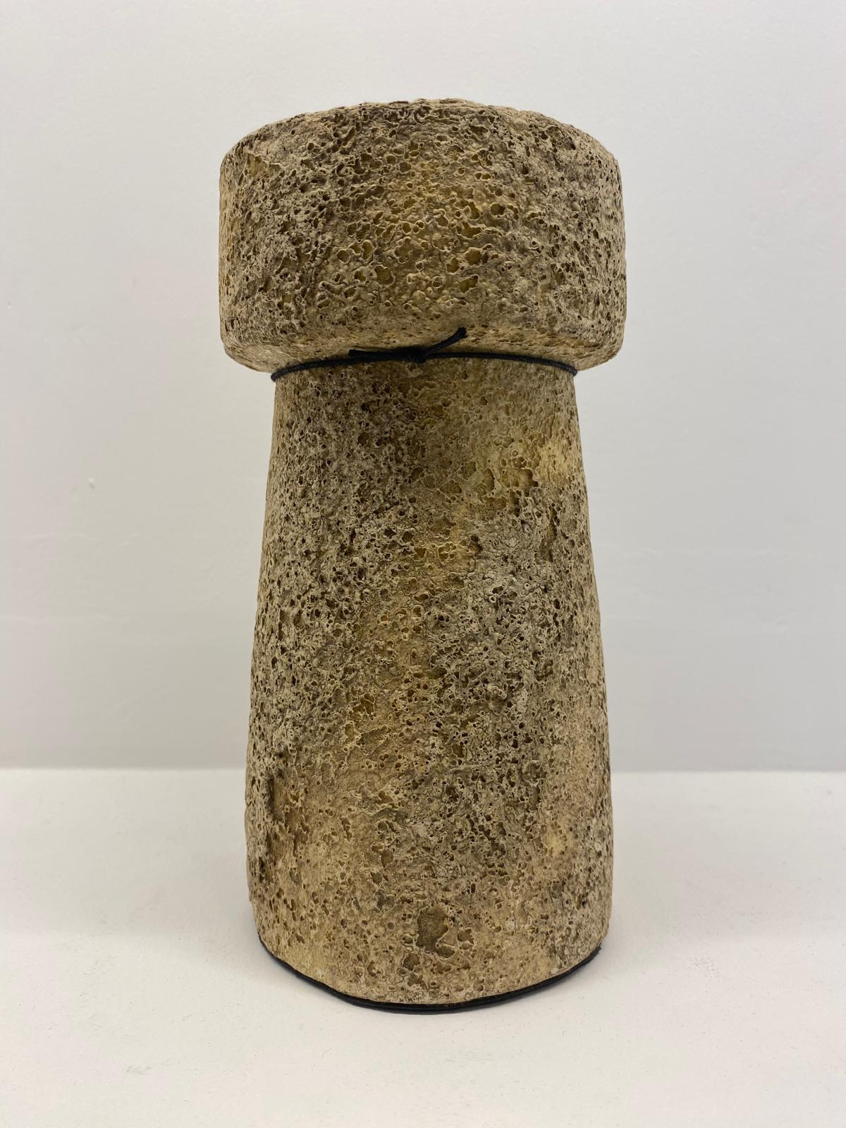 Portavelas terracota