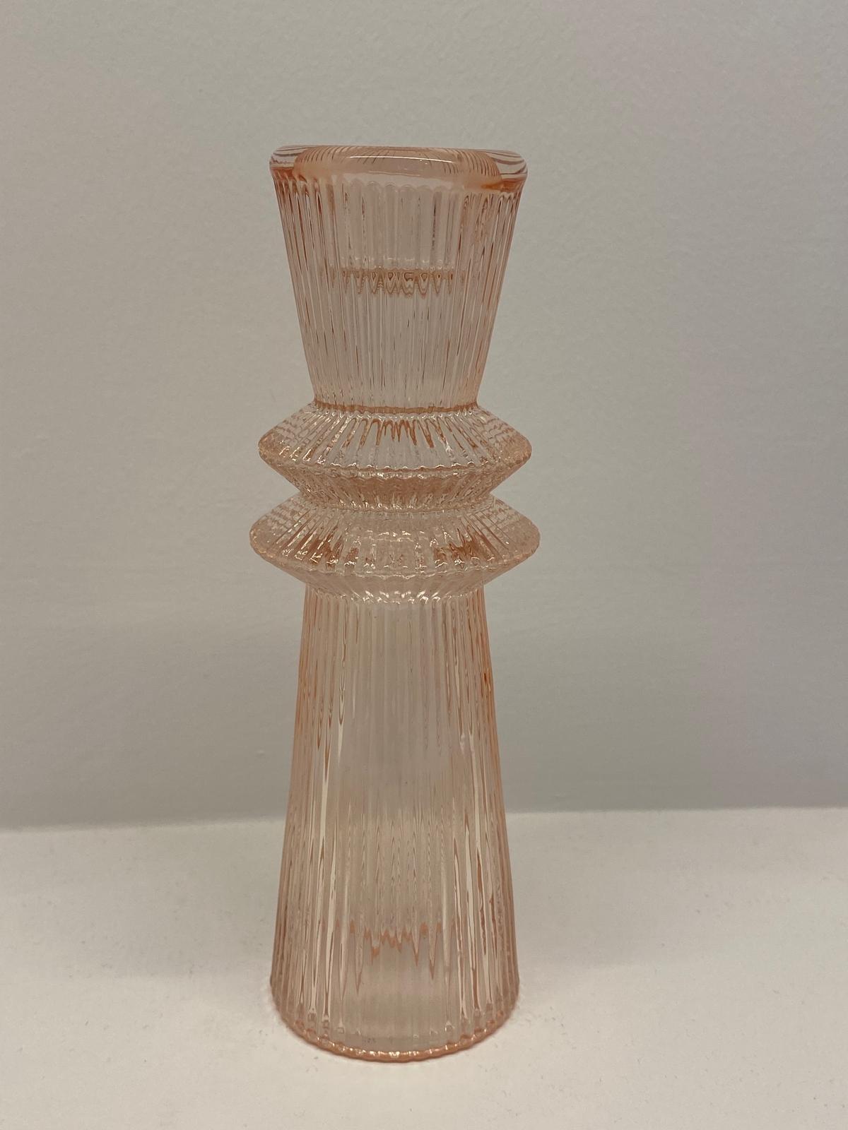 Candelabro de vidrio