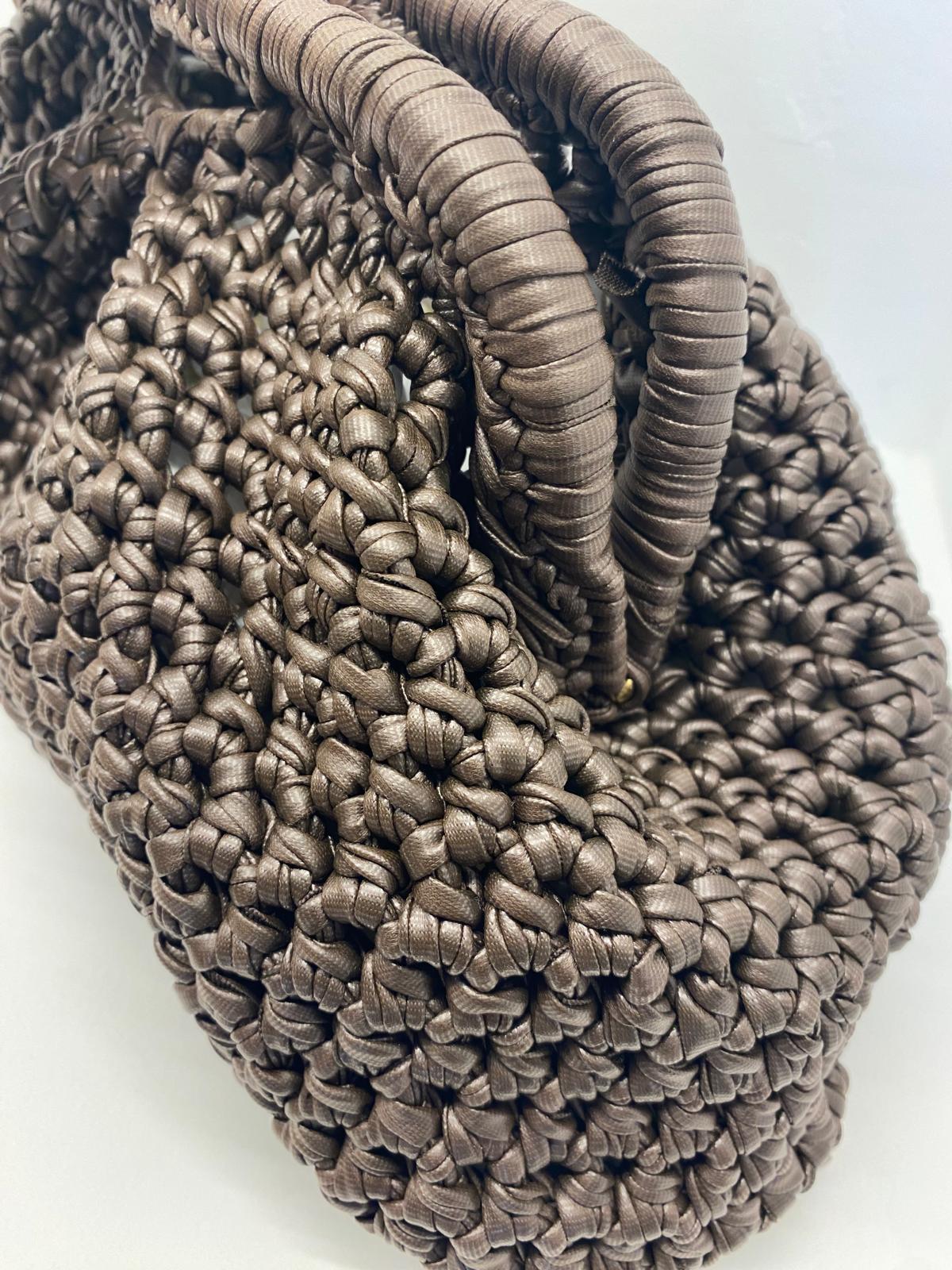 CLUTCH EFECTO CUERO - HANDMADE -