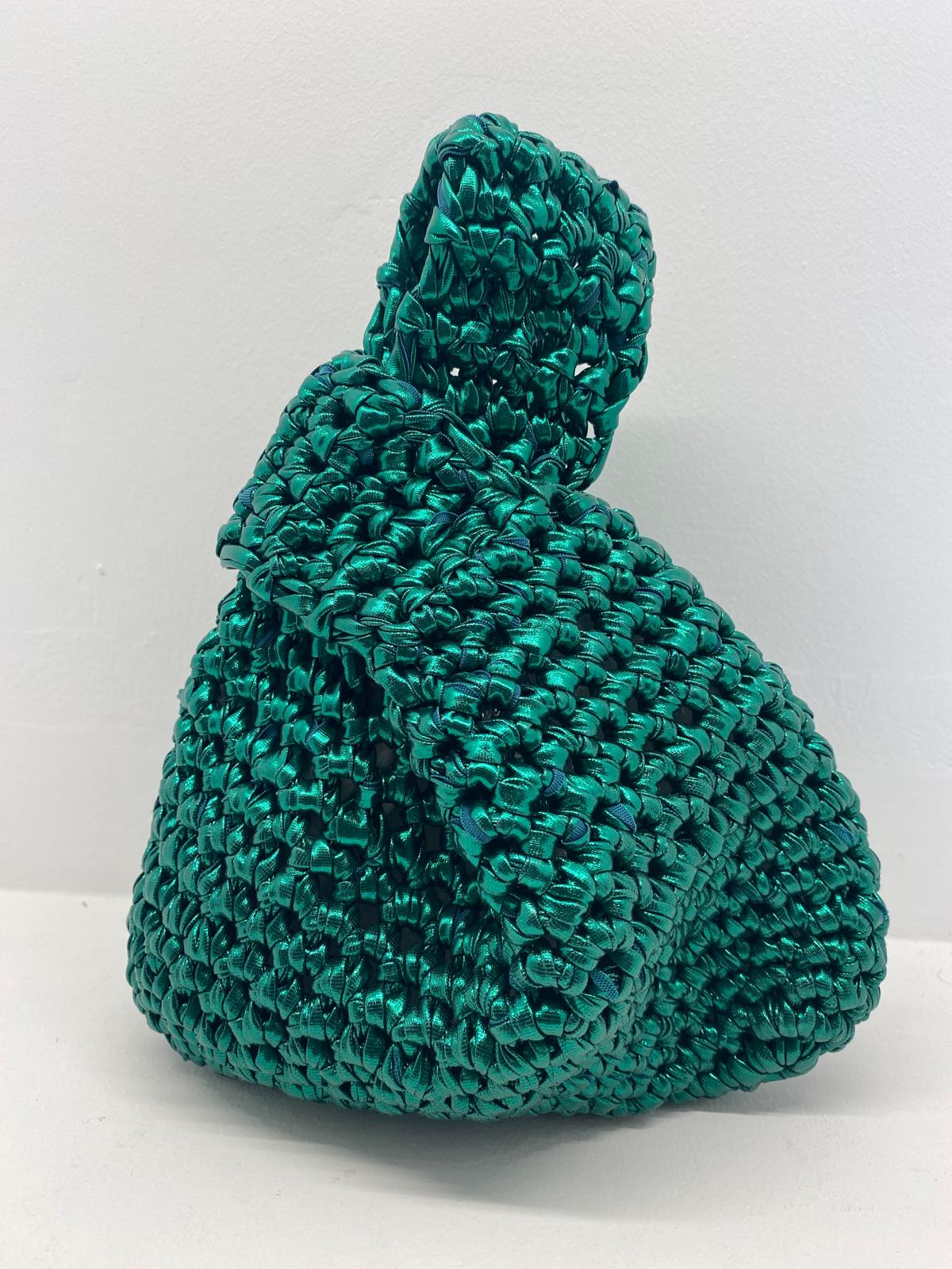 BOLSITO JAPONES EFECTO CUERO - HANDMADE -