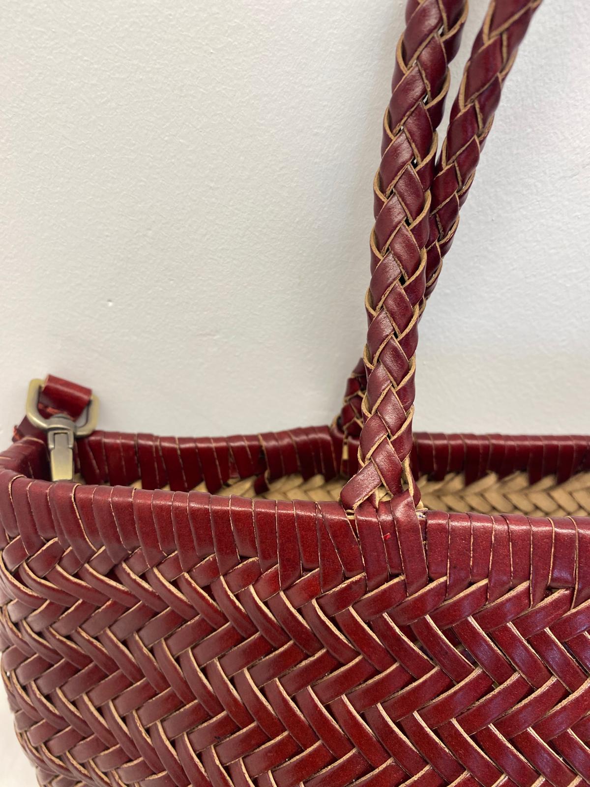 Bolso + bandolera burdeos