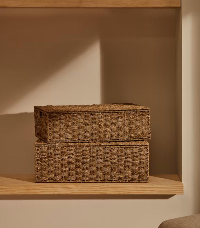 CAJA DE FIBRA NATURAL GRANDE