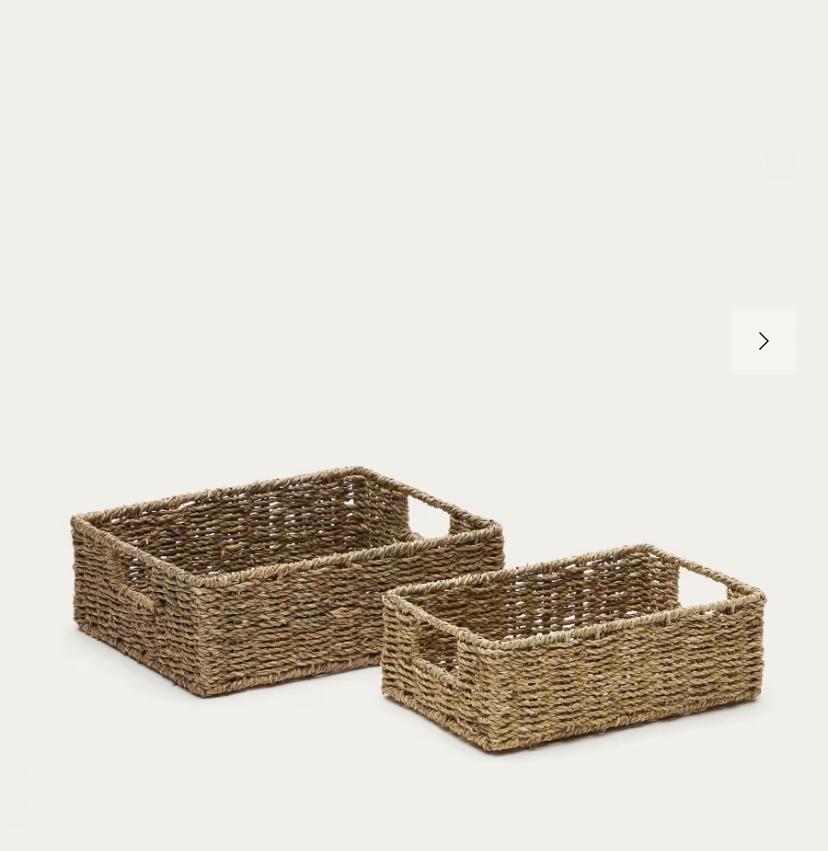 CESTA DE FIBRAS NATURALES 28 X 20