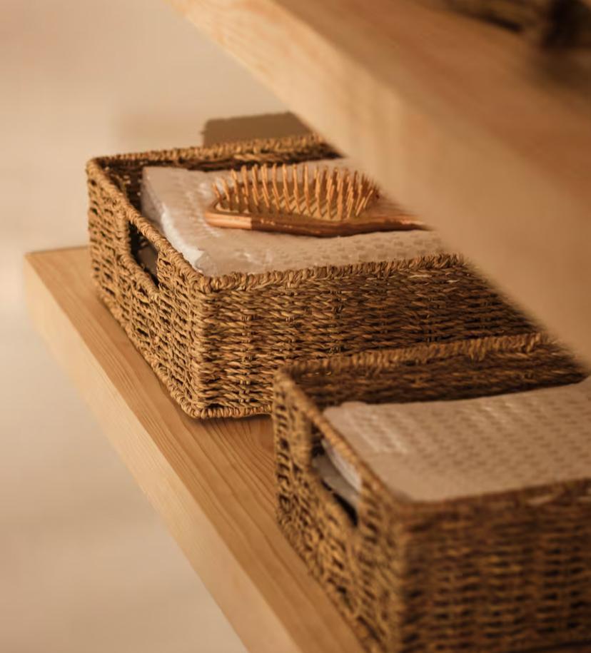 CESTA DE FIBRAS NATURALES 32 X 27
