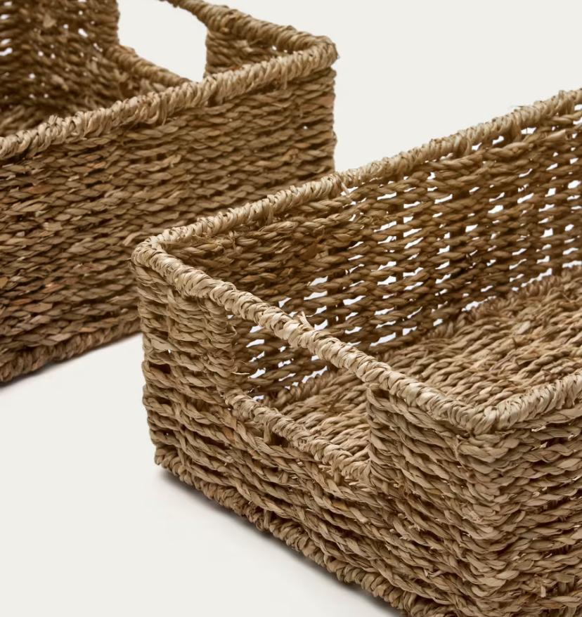 CESTA DE FIBRAS NATURALES 28 X 20