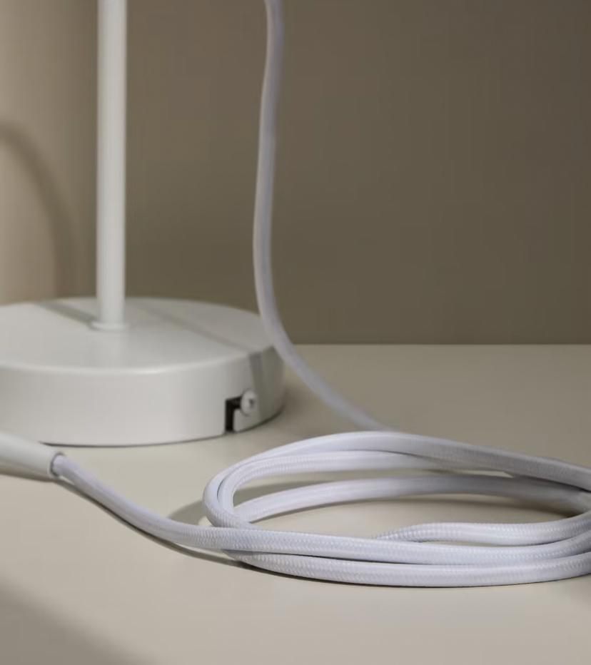 MONTURA PARA LÁMPARA BLANCO