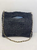 Cartera efecto cuero - handmade -