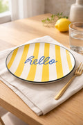 PLATO CERAMICA HELLO